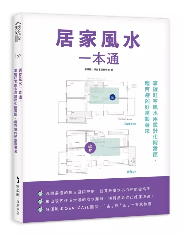 A guide to home feng shui: Master the feng shui of a prosperous house and use design to resolve minefields, seeking good luck and avoiding bad luck, and good luck will follow.